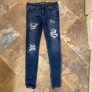 American eagle jeans ripped